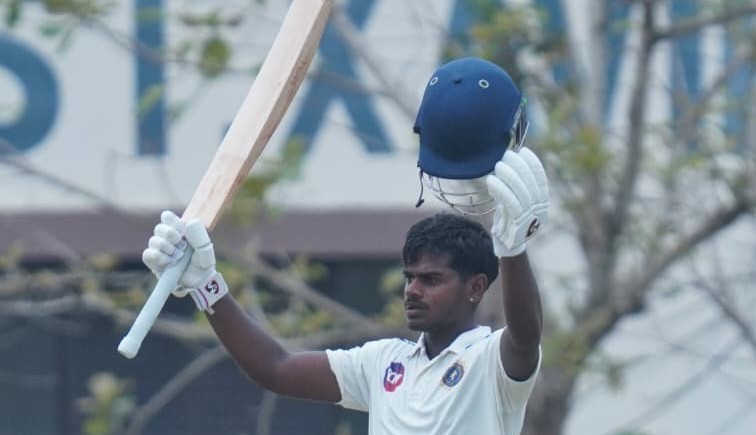 സി.കെ. നായിഡു ട്രോഫി: ഷോണ്‍ റോജറിന് സെഞ്ച്വറി, Shoun Roger cricketer Shoun Roger Kerala Shoun Roger century Shoun Roger CK Nayudu Trophy Shoun Roger U23 cricket, Shoun Roger century vs Goa CK Nayudu Shoun Roger Kerala U23 cricketer Shoun Roger batting stats Kerala Shoun Roger India U19 team Shoun Roger century Kerala vs Goa 2026 Shoun Roger all-rounder Kerala cricket, Kerala cricketer Shoun Roger Shoun Roger Thiruvananthapuram cricket Shoun Roger Biju George coaching Shoun Roger U23 State A Trophy Young Kerala batsmen 2026 Kerala domestic cricket players,